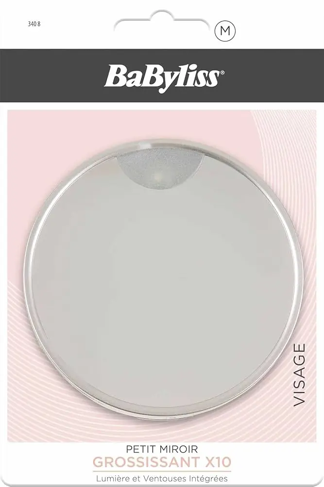 BABYLISS PETIT MIROIR GROSSISSANT X10