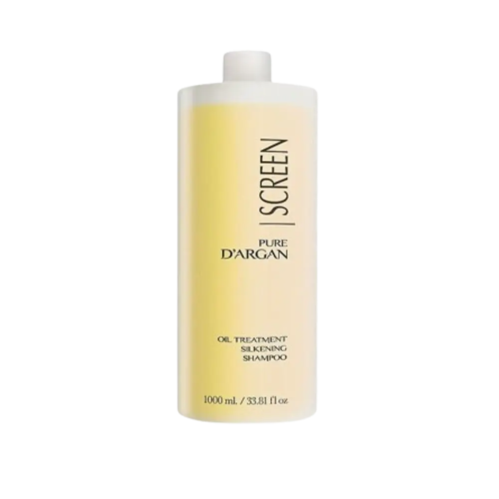 SCREEN PURE DARGANOIL TREATMENT SILKENING SHAMPOO