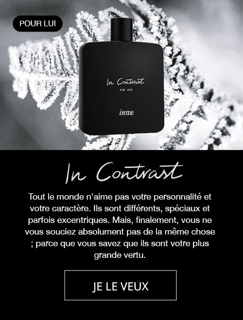 INME IN CONTRAST EAU DE PARFUME FOR HIM 