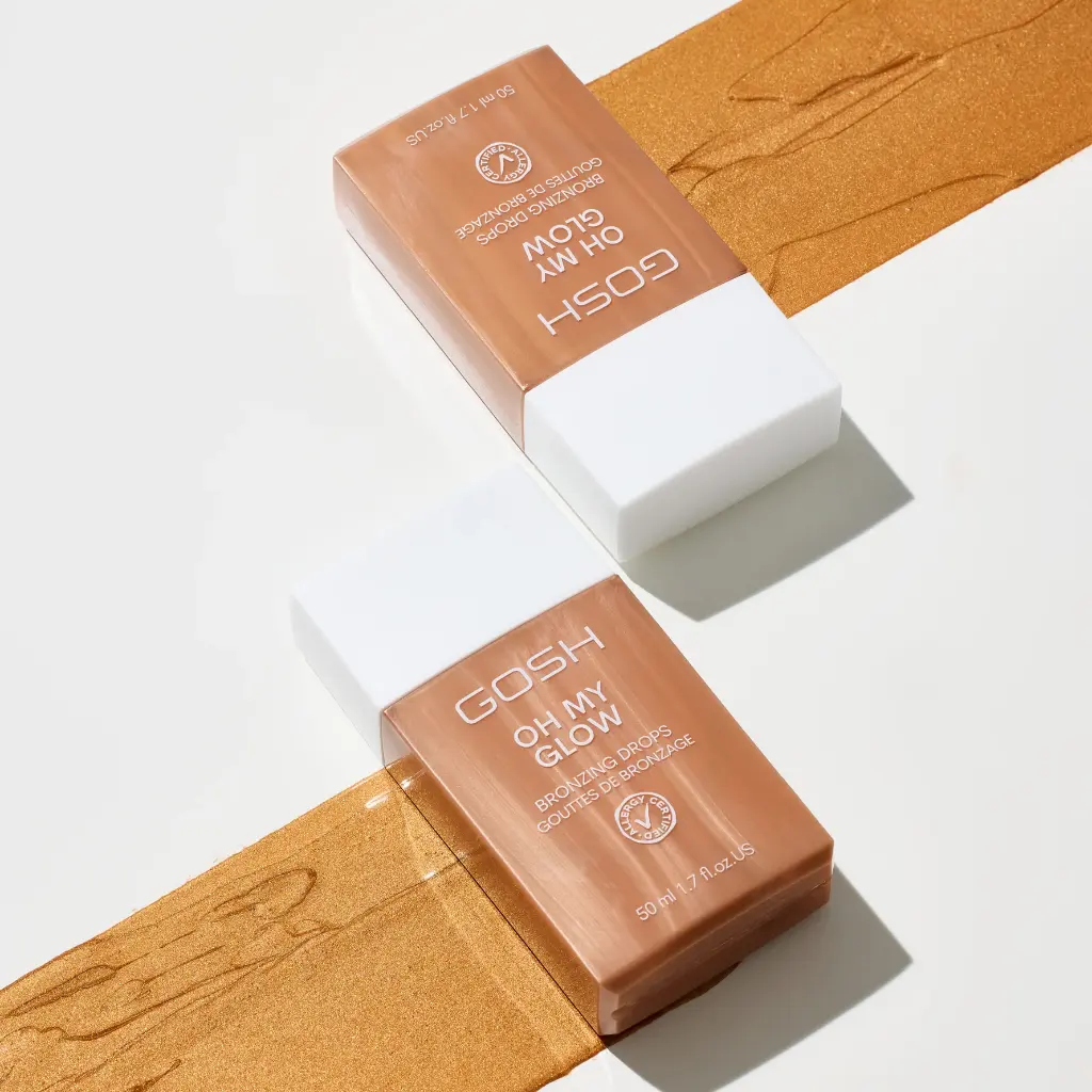 GOSH OH MY GLOW BRONZING DROPS كوش سائل مسمر للوجه والجسم