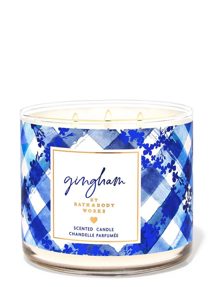 BATH BODY WORKS CHANDELLE PARFUMEE  GINGHAR 