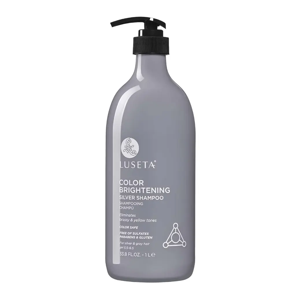 LUSETA COLOR BRIGHTENING SILVER SHAMPOO 