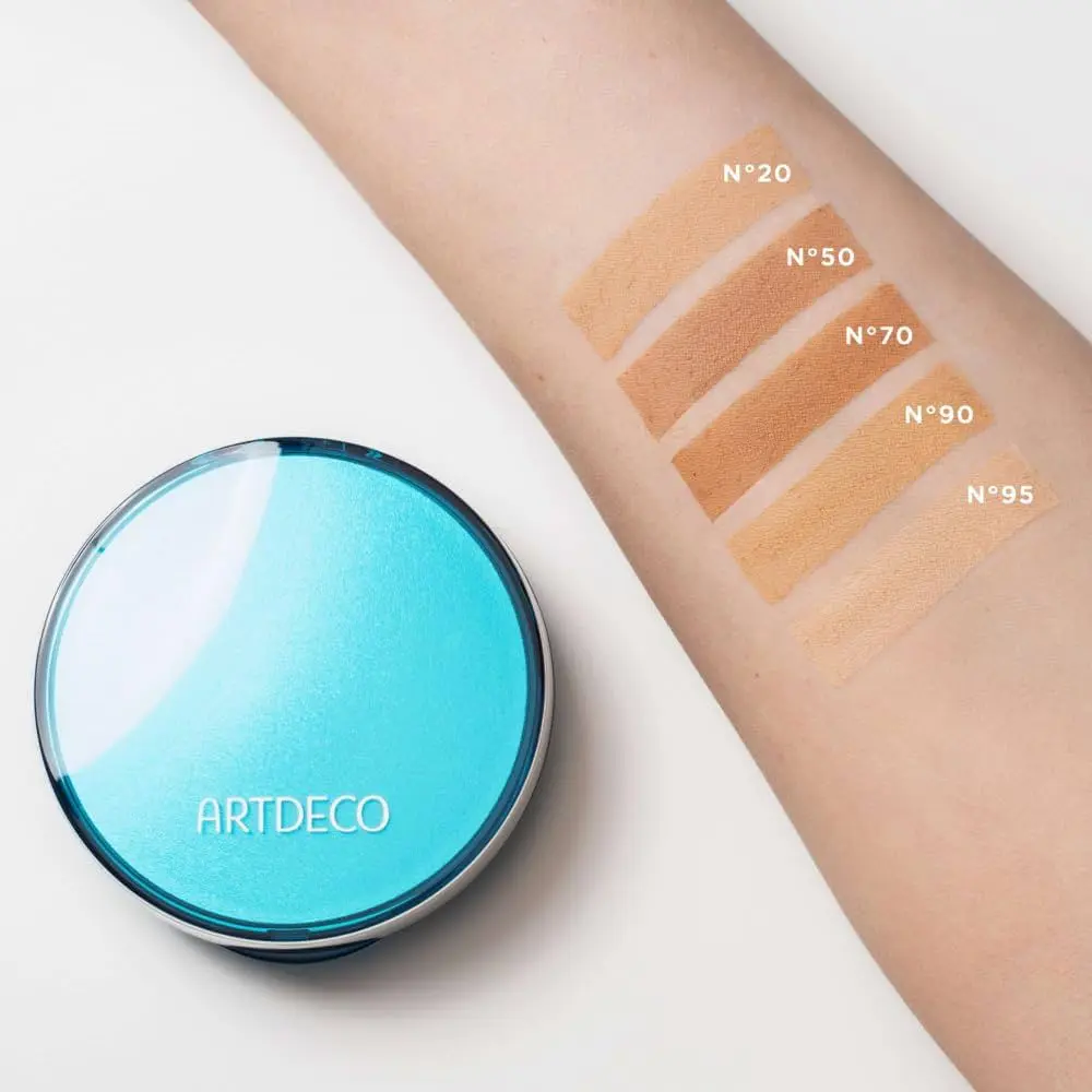 ARTDECO SUN PROTECTION POWDER FOUNDATION SPF 50 REFILL WET 
 & DRY 20 ارتديكو فاونديشن باودر مع عامل حماية من الشمس 50