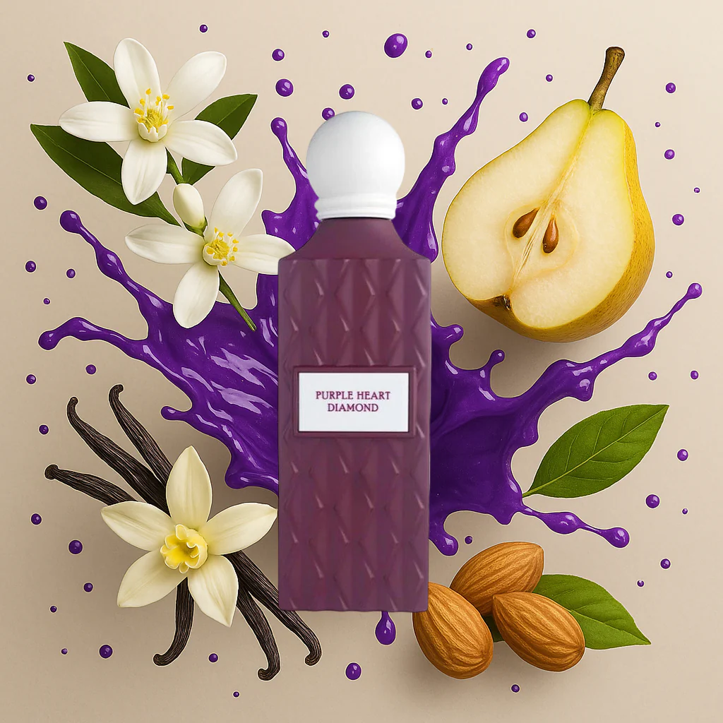 IBRAHEEM AL.QURASHI PURPLE HEART DIAMOND   100ML 