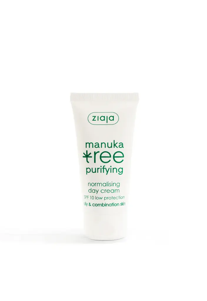 ZIAJA VEGAN MANUKA TREE PURIFYING CREAM DAY