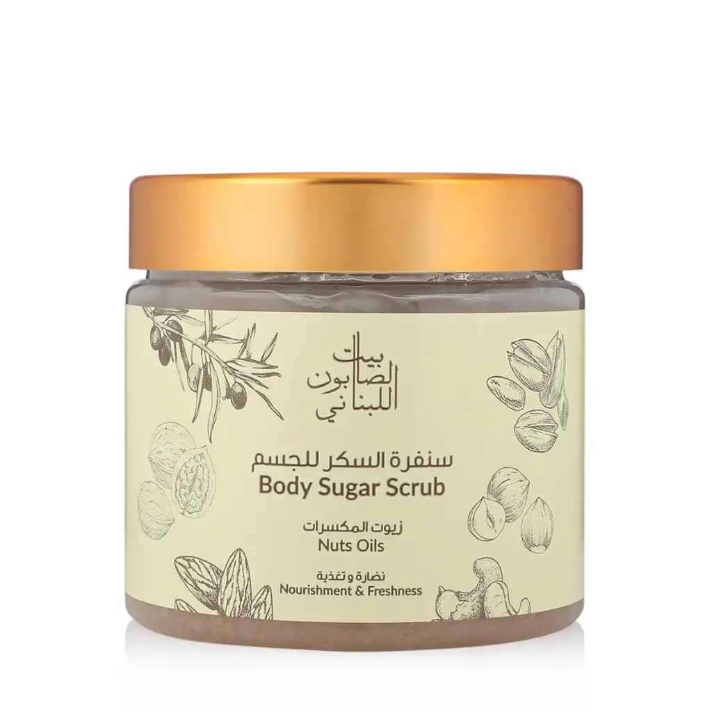 BAYT AL SABON BODY SYGER SCRUP NUTS OILS    500G