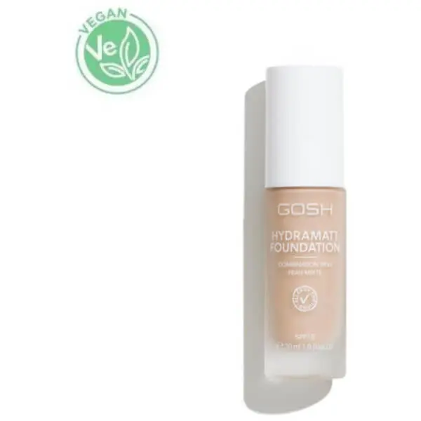 GOSH HYDRAMATT FOUNDATION 002 VERY LIGHT كوش كريم أساس هايدرامات - 30 مل
