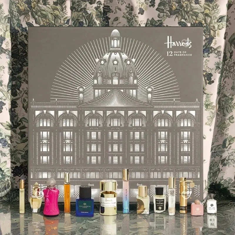 HARRODS OF LONDON THE HARRDOS 12 DAYS OF FRAGRANCE ADVENT CALENDER 