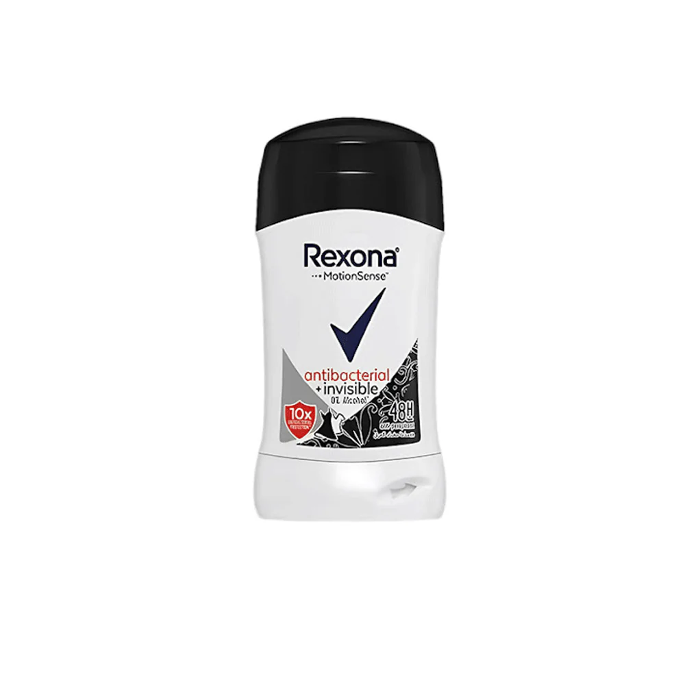 Rexona Antibacterial+invisible 48h Deodorant Stick 40g