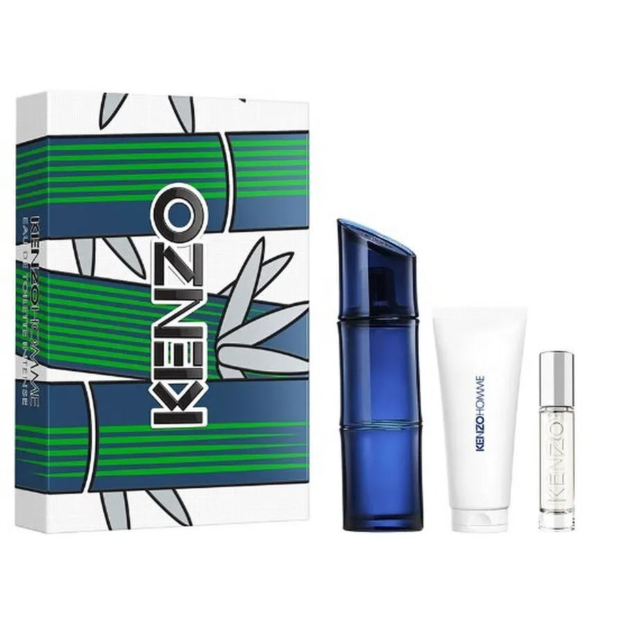 Kenzo Homme Case (Edt Intense 110Ml + Travel Spray 10Ml +‏
