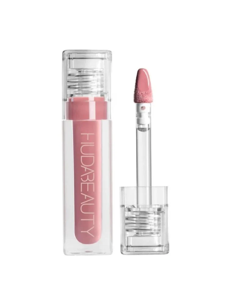 HUDA BEAUTY FAUX FILLER EXTRA SHINE LIP GLOSS SUGAR BABY 