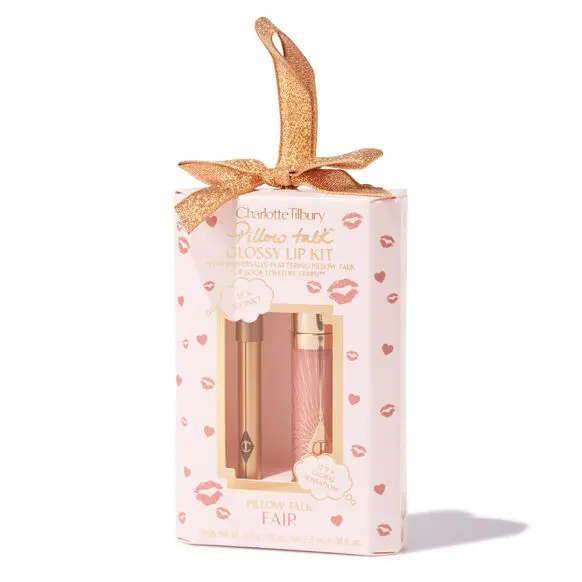 Charlotte Tilbury Pillow Talk Mini Glossy Lips Duo Fair 