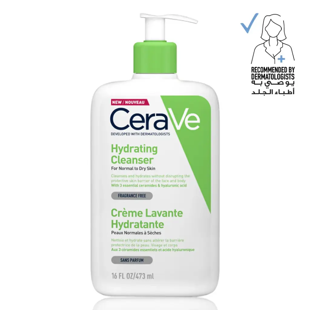 CERAVE HYDRATING CLEANSER FOR NORMAL TO DRY SKIN 473ML 