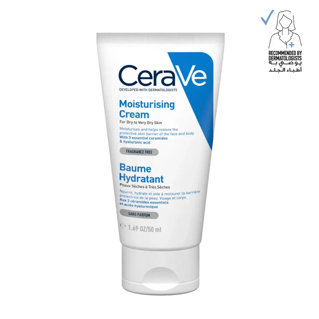 CERAVE MOISTURIZING CREAM FOR DRY TO VERY DRY SKIN  50ML