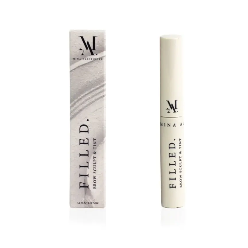 MINA ALSHEIKHLY FILLED DARK BROWN