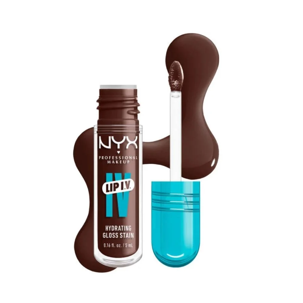 NYX Lip Gloss Hydrating Espresso Soak IV By NYX - 06