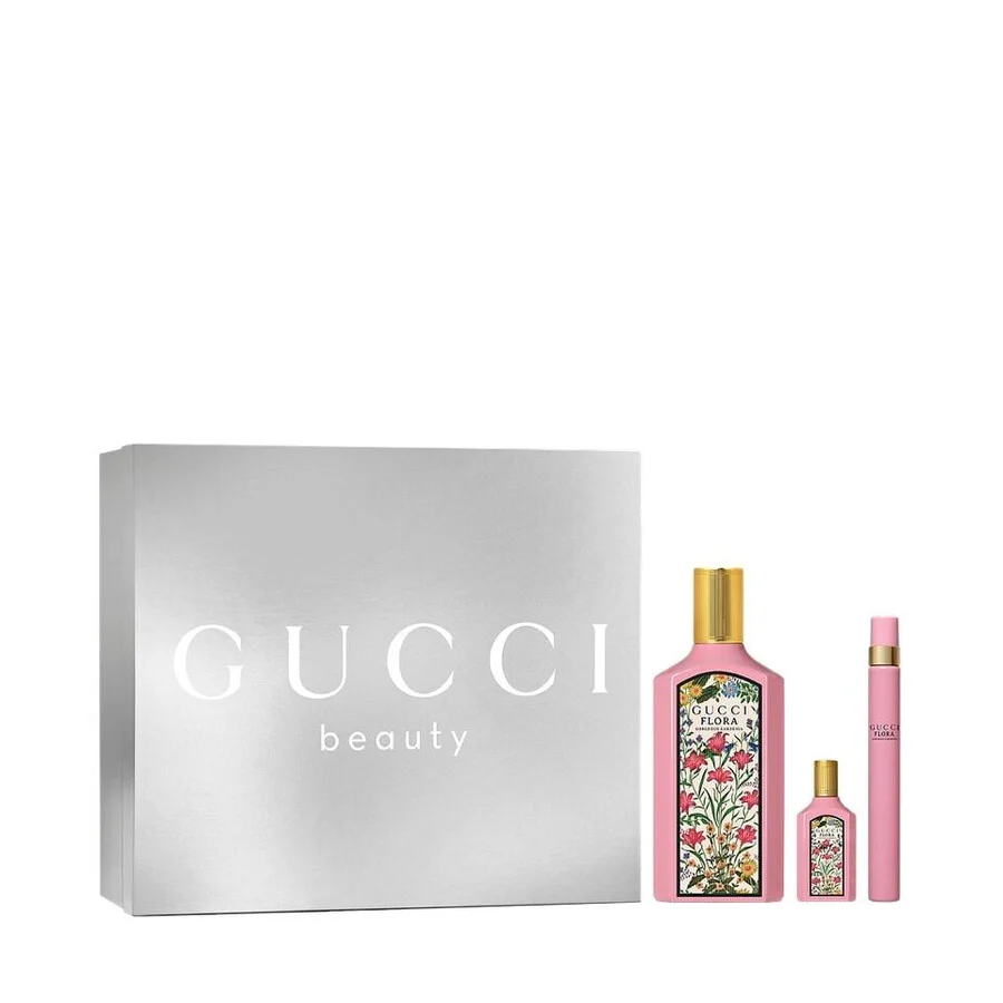 GUCCI FLORA GORGEOUS GARDENIA SET 3.3oz EDP SP+5ml EDP