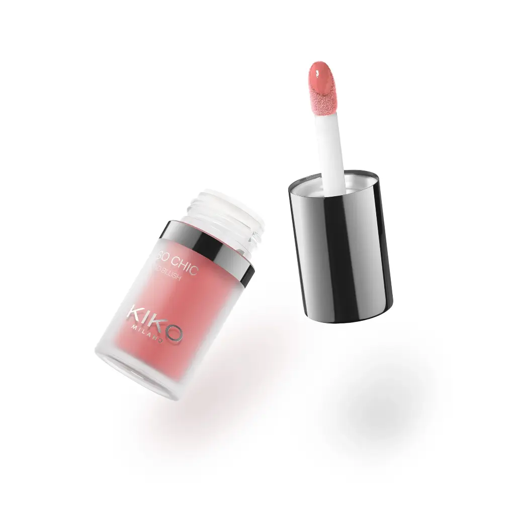 KIKO Milano So Chic Trio Blush 03, 3-In-1 Blush, Ideal For The Face, Eyes And Lips