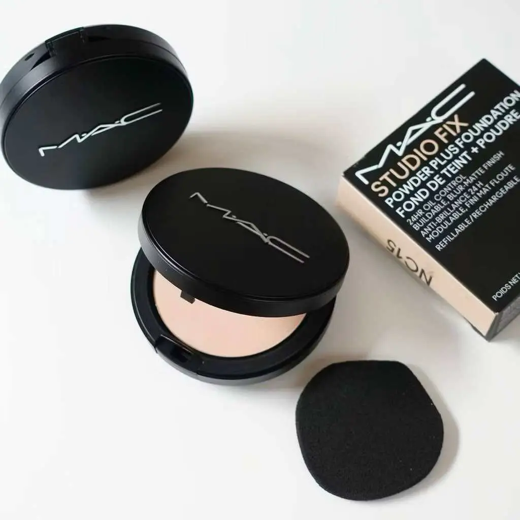 Powder Mac Mac studio fix plus powder foundation prefill 12g - nc15