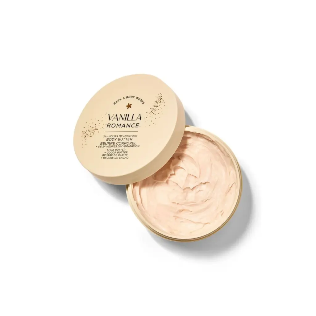 BATH & BODY WORKS - VANILLA ROMANCE BODY BUTTER 185G‏ 