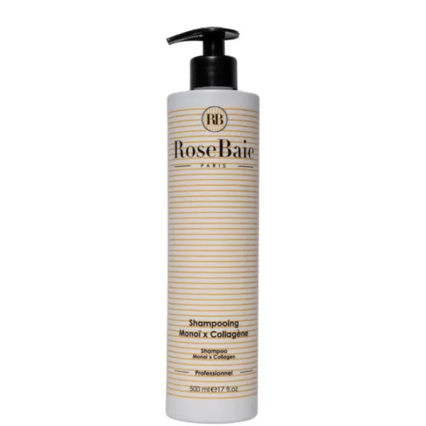 RoseBaie - Shampooing monoï / collagène - 500ml‏ 