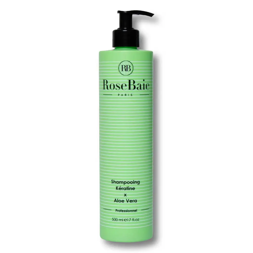 Shampoing kératine et Aloe Vera de RoseBaie - 500ml‏ 