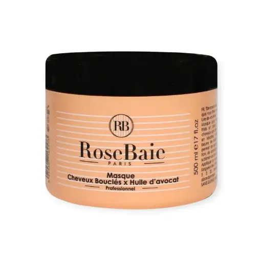 Rosebaie - Masque Huile D'Avocat Cheveux Boucles 500Ml - Drest‏ 