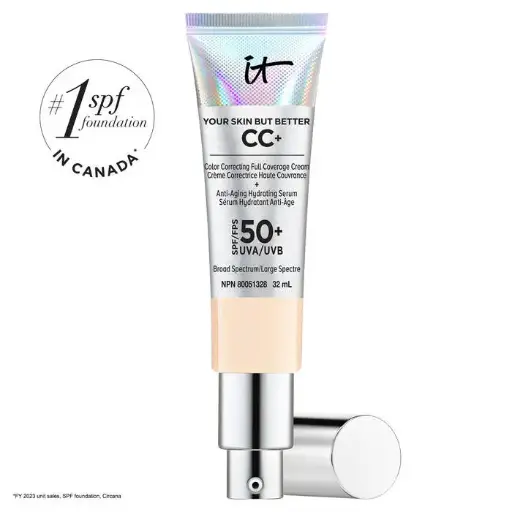 itcosmetics.ca Your Skin But Better™ CC+™ Cream with SPF 50 ايت كوزمتيكس كريم سي سي 