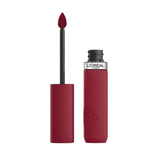 L'Oreal Paris Infallible Matte Resistance Liquid Lipstick, up to 16 Hour Wear, Wine Not 500