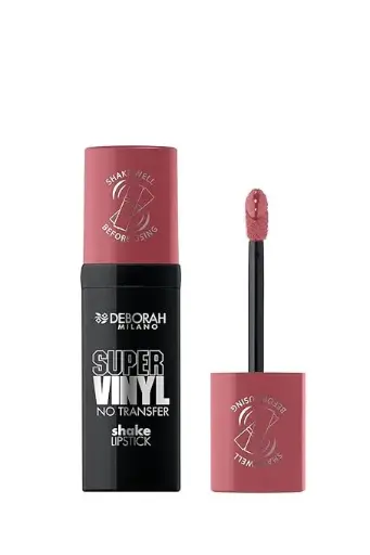 DEBORAH SUPER VINYL LIPSTICK 01 ROSE حمرة كلوس ثابته 