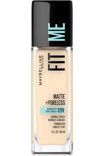 MAYBELINE FIT ME LIQUID FOUNDATION 110 PORCELAIN