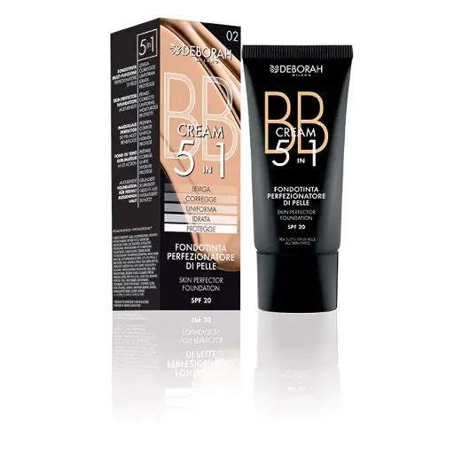 SKIN BOOSTER BB CREAM 5 IN 1 SKIN PERFECTOR FOUNDATION 02 - BEIGE 