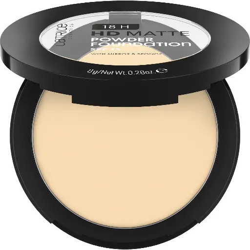   Catrice 18hd matte powder found 010W