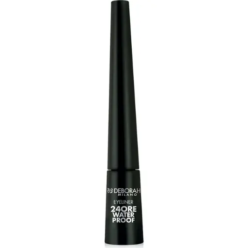 DEBORAH 24 ORE EYELINER WATERPROOF - BLACK | ديبورا ايلاينر أسود سائل لمدة 24 ساعة مقاوم للماء