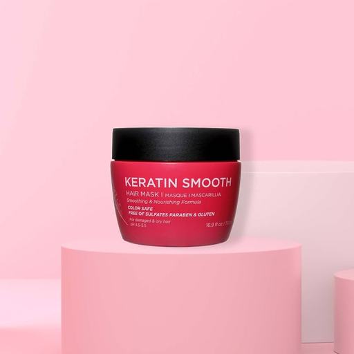 LUSETA KERATIN SMOOTH HAIR MASK 500MLقناع لوسيتا كيراتين لتنعيم الشعر 500 مل