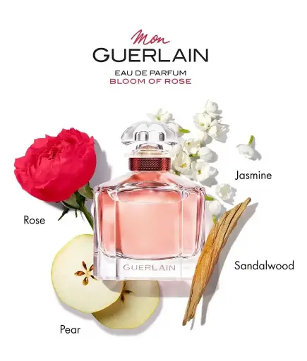  GUERLAIN BLOOM OF ROSE EAU DE TOILETTE 100MLجيرلان بلوم أوف روز أو دو تواليت 100 مل 