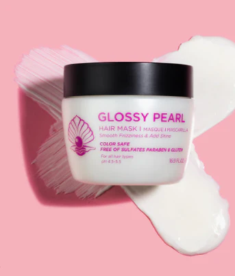 LUSETA GLOSSY PEARL HAIR MASK 500MLقناع شعر لوسيتا اللامع باللؤلؤ 500 مل