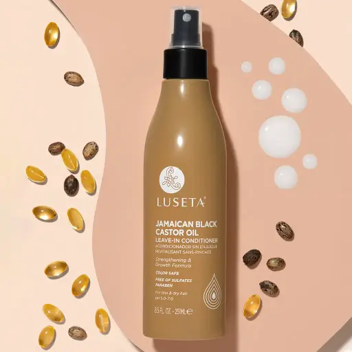 LUSETA JAMAICAN BLACK CASTOR OIL LIVE IN CONDITIONER  251ML بلسم لوسيتا بزيت الخروع الأسود الجامايكي 251 مل