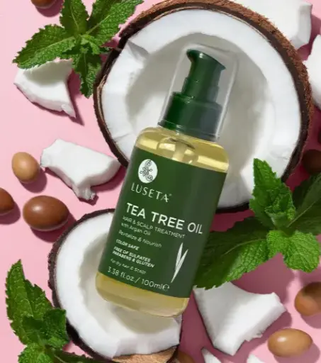 LUSETA TEA TREE OIL HAIR&SCALP TREATMENT WITHE ARGAN OIL 100ML