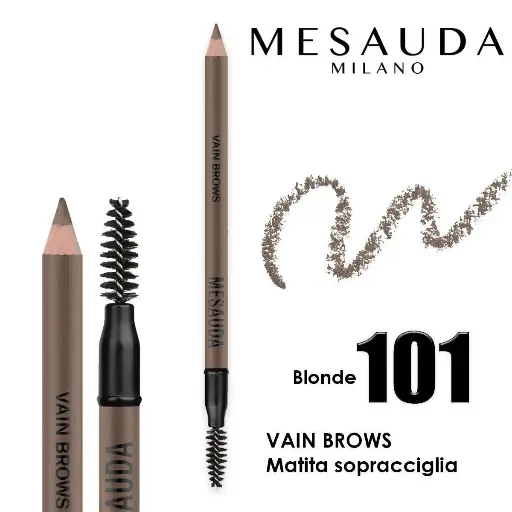 MESAUDA MILANO VAIN BROWS 101 BLONDE