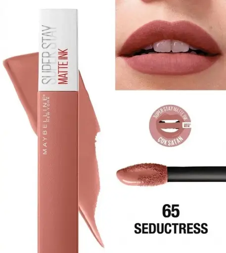 MAYBELLINE SUPERSTAY MATTINK 65  مايبيلين سوبر ستاي ماتينك 65