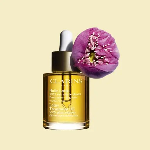 CLARINS Lotus Face Treatment Oil - Oily/Combination Skin" 