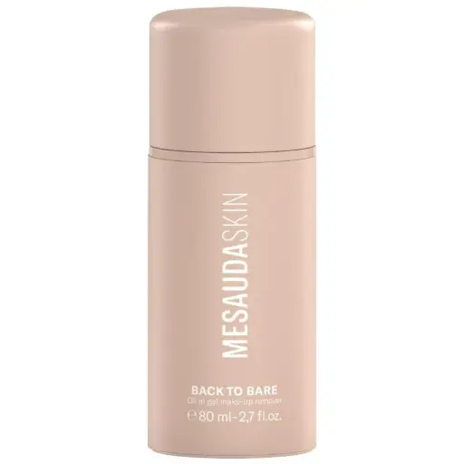 MESAUDA MILANO BACK TO BARE  OIL IN GEL MAKE-UP REMOVER 80 ML 