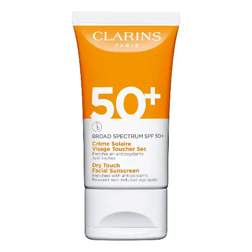 CLARNIS DRY TCH SUN F-CRM SPF50