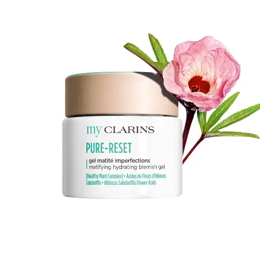 CLARINS My Clarins PURE-RESET matifying blemish gel 50MLجل كلارنس ماي كلارنس بيور-ريست المزيل للبقع ٥٠ مل