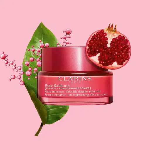 CLARINS ROSE RADIANCE CREAM AST 50ML                         كريم روز راديانس 50 مل