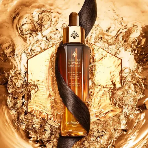 GUERLAIN  ABEILLE ROYALE SCALP& HAIR  HUILEEN SERUM 50ml جيرلان ابيل رويال سيروم هويلين لفروة الرأس والشعر 50 مل