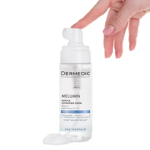 DERMEDIC MELUMIN ANTI TACHE MOUSSE NETTOYANTE 170ML