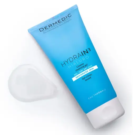 DERMEDIC HYDRAIN HIALURO CREAMY CLEANSING GEL 200ML