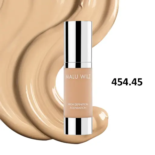  MALU WILZ HIGH DEFINITION FOUNDATION/45 مالو ويلز كريم اساس بتغطية عالية 